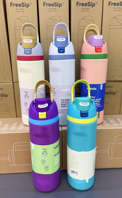 OWALA
 WATER Bottle 
65 dhs❣️
   32 oz & 24 oz  😍

Zain88
♥️♥️♥️