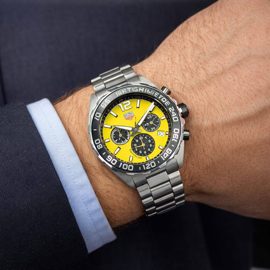 Tagheuer 
watch for men good quality 
320 dhs💓

Zain59
♥️♥️♥️