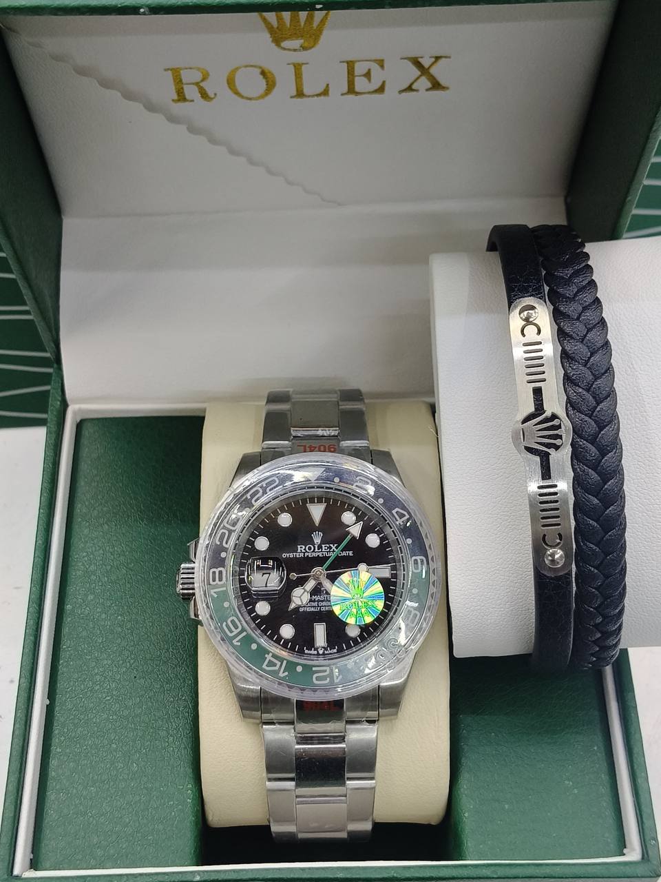 Rolex automatic 
for mens with bracelet
240 dhs✅

Zain25
♥️♥️♥️