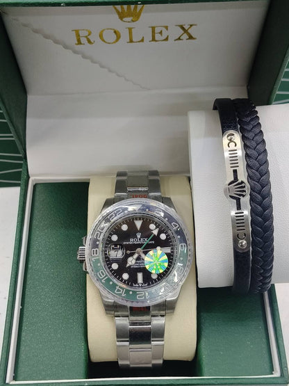 Rolex automatic 
for mens with bracelet
240 dhs✅

Zain25
♥️♥️♥️