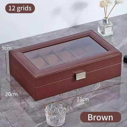 Watch storage box new came good quality 
130 dhs🪙💚

Zain39
♥️♥️♥️