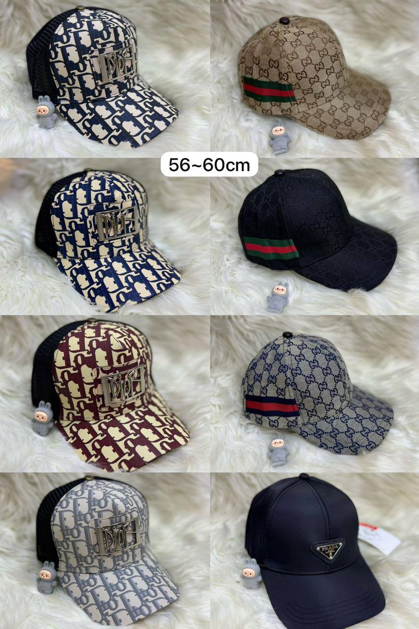 🧢 Brand caps
1️⃣ First  Quality 
Size：56 ~ 60 cm
45 dhs🇦🇪

Zain115
♥️♥️♥️