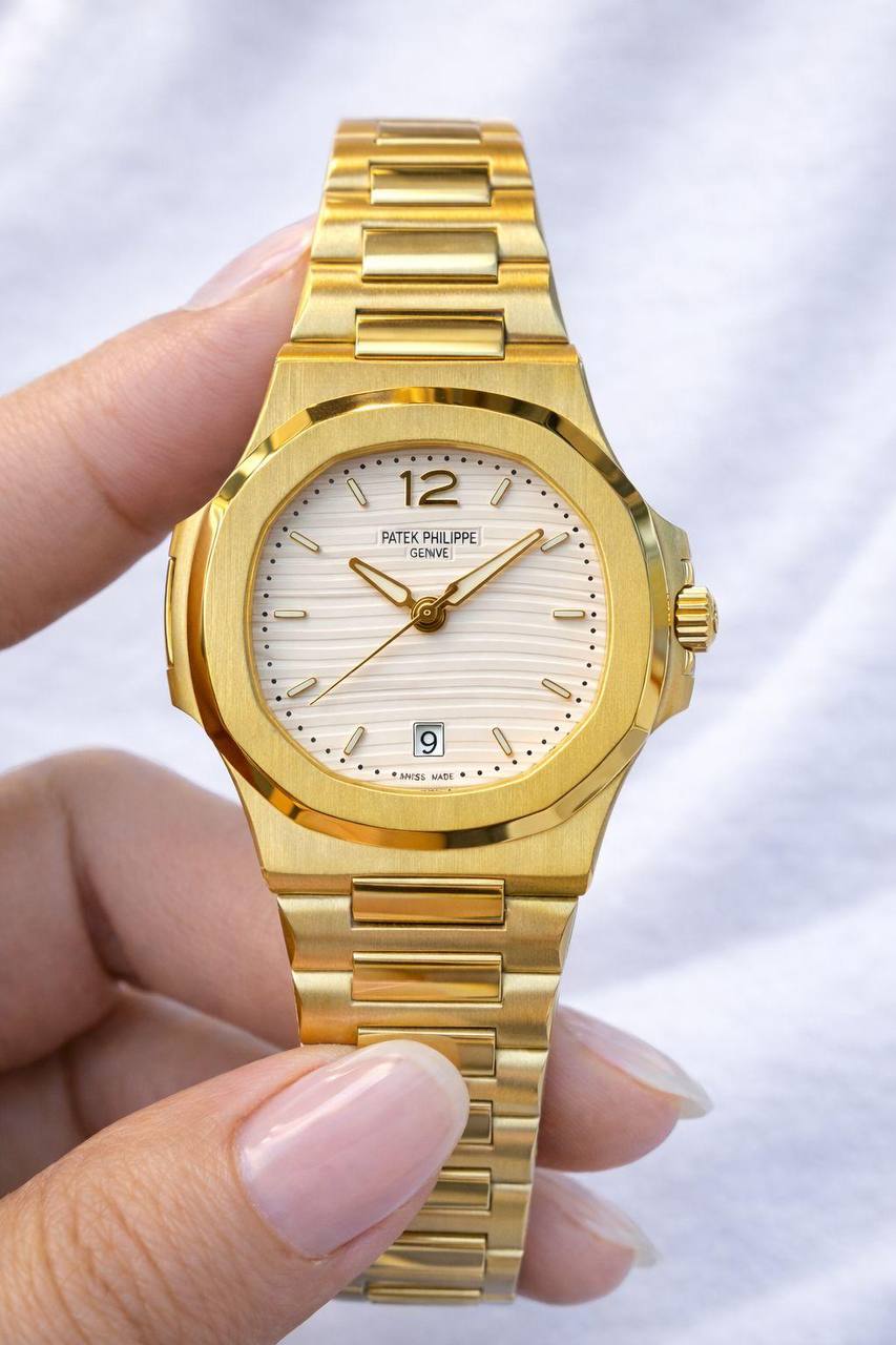 Patek Philippe 
watch for ladies good quality 
260 dhs✅

Zain59
♥️♥️♥️
