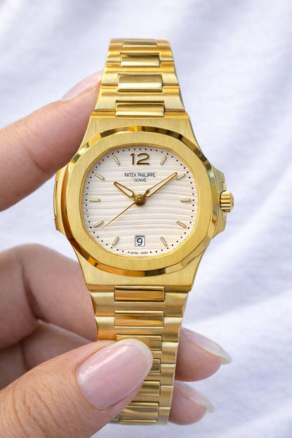 Patek Philippe 
watch for ladies good quality 
260 dhs✅

Zain59
♥️♥️♥️