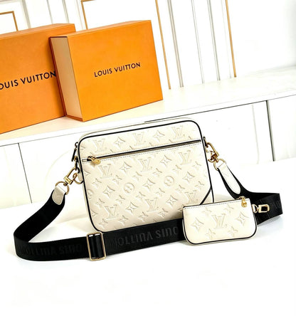 LV SLING BAG 
3 IN 1 
 GOOD QUALITY
 WITH BOX
120 dhs🇦🇪🇦🇪

Zain295
♥️♥️♥️