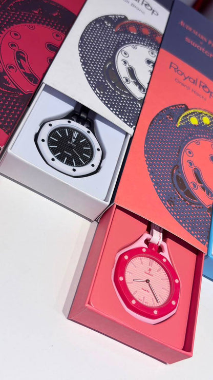 AP swatch Royal pop
*New arrival*🔥
*Available 

With box 🎁🎁🎁

50 dhs✅

Zain08
♥️♥️♥️