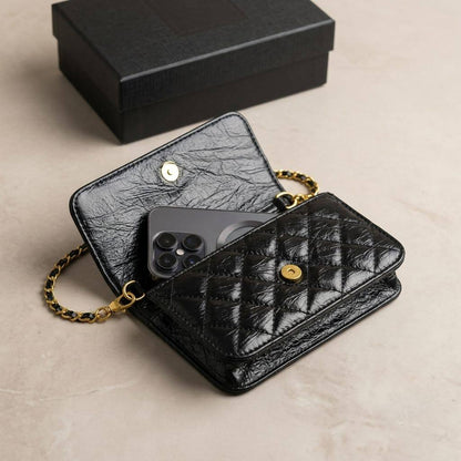 Chanel PHONE
ᴄʀᴏss ʙᴀɢ
ғʟᴀᴘ ʟᴀᴍʙsᴋɪɴ ʟᴇᴀᴛʜᴇʀ
ᴄʜᴀɴᴇʟ ʟᴏɢᴏ ᴀᴅᴊᴜsᴛᴀʙʟᴇ
ғᴏʀ ᴄʜᴀɪɴ ɢᴏʟᴅ sᴛʀᴀᴘ
sɪᴢᴇ : 17 cm
ᴡɪᴛʜ BOX

75 dhs🇦🇪🇦🇪

Zain31
♥️♥️♥️