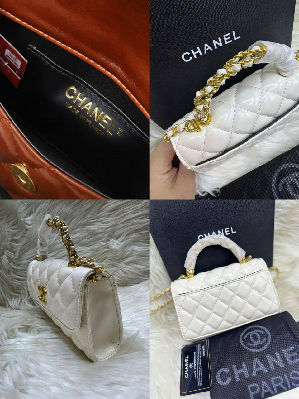 Chanel Kelly
Size : 19 * 12 * 4 cm
85 dhs🪙🖤
with box🎁

Zain115
♥️♥️♥️