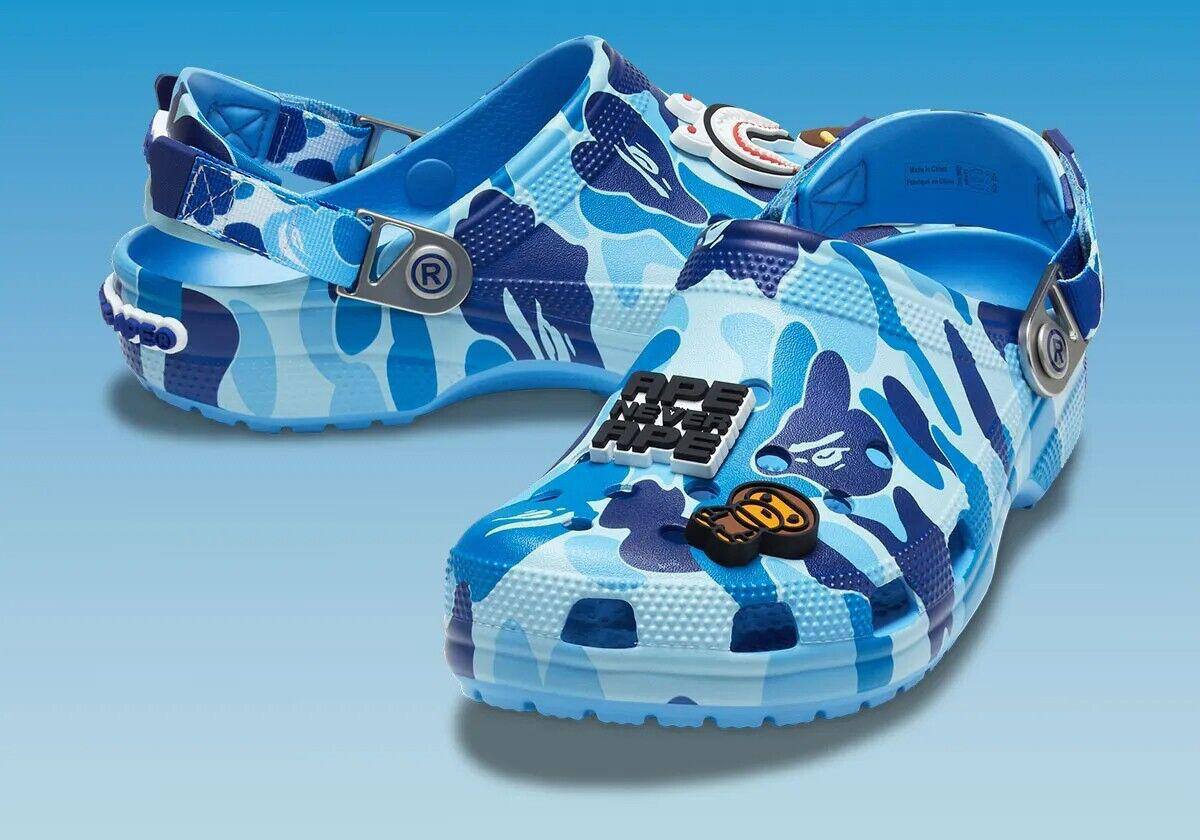 Crocs Classic Clog A Bathing Ape ABC Camo Pink 🌸💕
36-42 AVAILABLE 🤩
150 dhs💓

Zain242
♥️♥️♥️