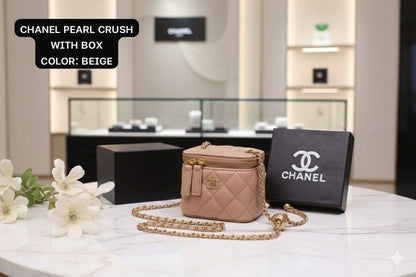 ᴄʜᴀɴᴇʟ ᴘᴇᴀʀʟ ᴄʜʀᴜsʜ 
ᴡɪᴛʜ ʙᴏx
🎁🎁🎁

ʟᴀᴍʙsᴋɪɴ
100 dhs🪙🌨️

Zain56
♥️♥️♥️