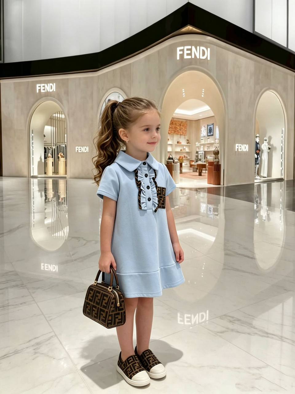 Fendi
1-12y 
130 dhs✅

Zain151
♥️♥️♥️