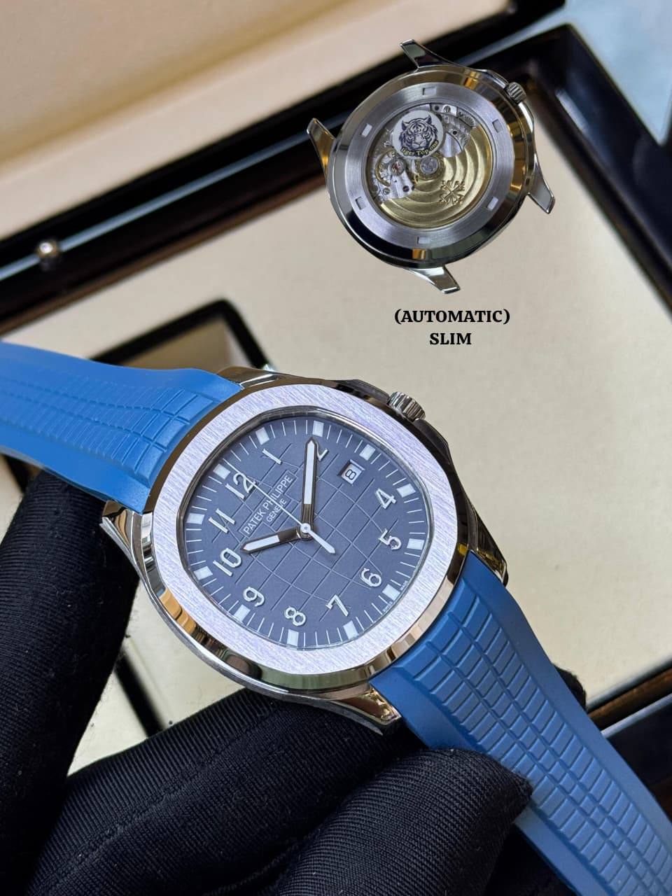 Patek Philippe watch for men (automatic slim case) 
450 dhs✅

Zain59
♥️♥️♥️