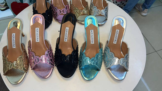 Aquazzura 
Size 36-41
450 dhs✅
Super Quality

Zain198
♥️♥️♥️