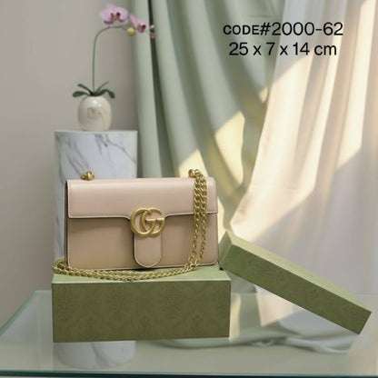 GUCCI ɢɢ ᴍᴀʀᴍᴏɴᴛ
ɪᴄᴏɴɪᴄ ɪɴᴛᴇʀʟᴏᴄᴋɪɴɢ
GG ʟᴏɢᴏ ᴘʟᴀǫᴜᴇ
sʜᴏᴜʟᴅᴇʀ ʙᴀɢ
ɢᴏʟᴅ ᴄʜᴀɪɴ sᴛʀᴀᴘ
sɪᴢᴇ : 25 cm
ᴡɪᴛʜ BOX
🎁🎁🎁

70 dhs✅

Zain31
♥️♥️♥️