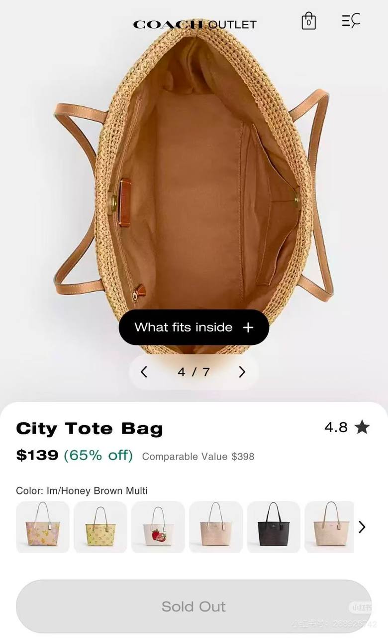 Coach
Size  38cm
95 dhs💛

Zain04
♥️♥️♥️