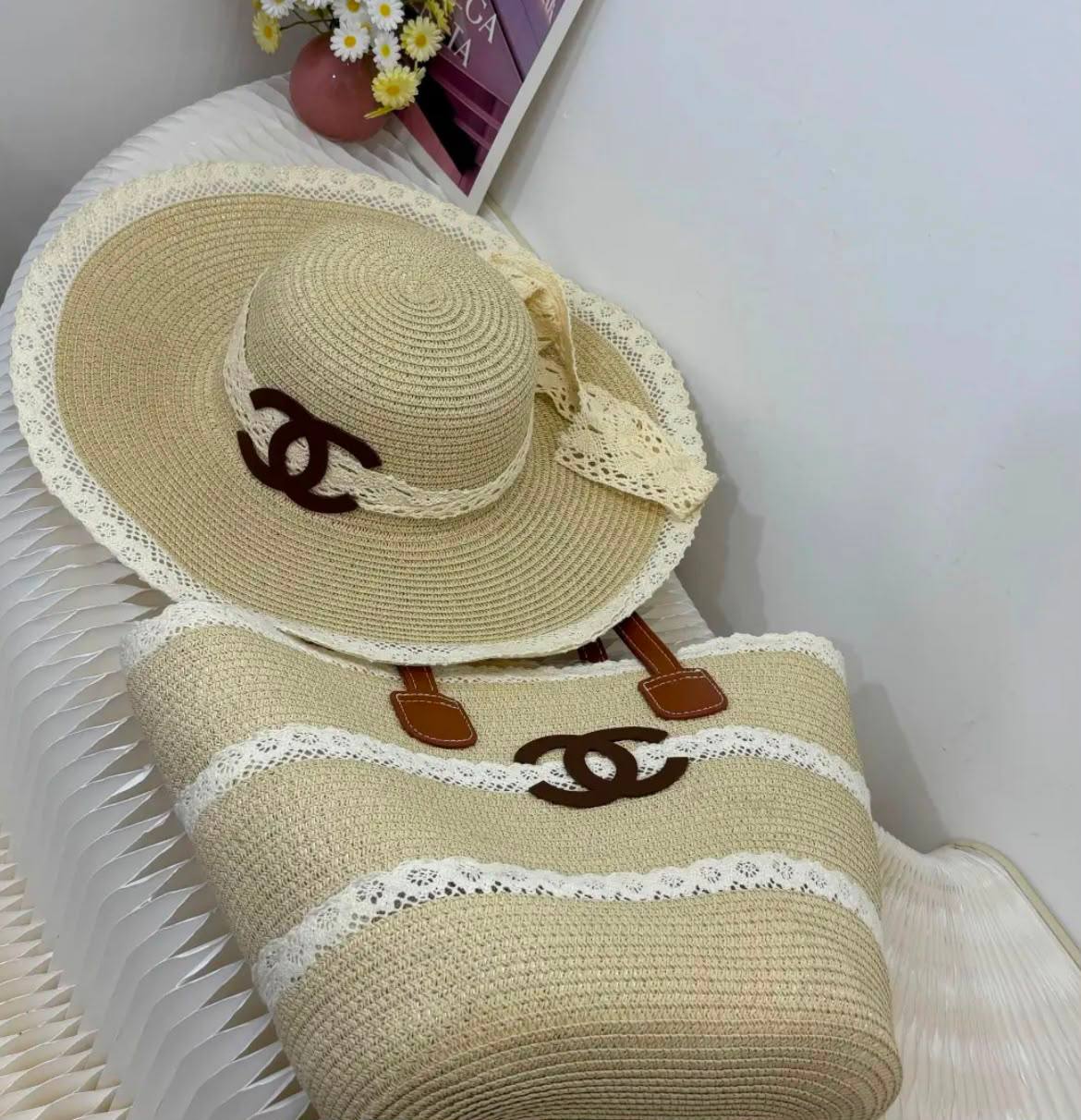 Hat & Beach Bag Set
80 dhs🇦🇪🇦🇪
size 42cm

Zain42
♥️♥️♥️