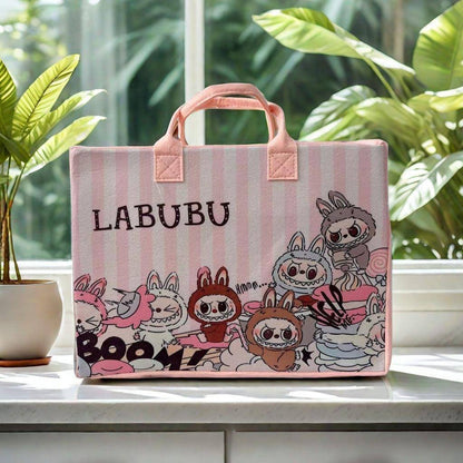 🍭Labubu Travel bag
Good quality

Size : 40 * 30 * 20  cm
20 dhs🇦🇪

Zain115 
♥️♥️♥️