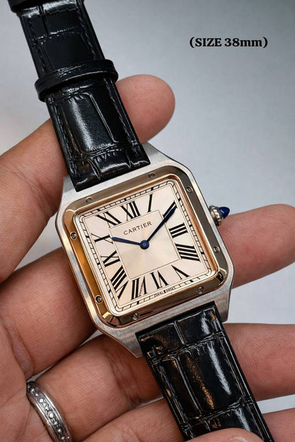 Cartier watch for unsix good quality 
230 dhs💓
 (size 38mm)

Zain59
♥️♥️♥️