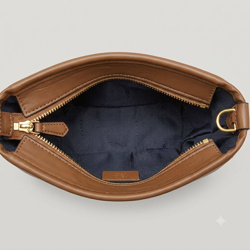 FENDI Mini Roll Bag
crafted from blue denim
jacquard fabric
brown leather handle
With BOX
🎁🎁🎁
Size: 20 cm
80 dhs✅

Zain239
♥️♥️♥️
