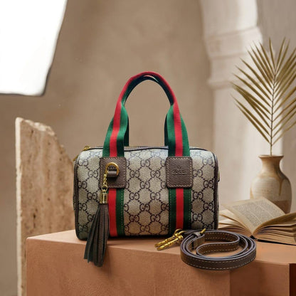 GUCCI ᴍɪɴɪ GG ᴏᴘʜɪᴅɪᴀ
ɪɴ ɢʀᴇᴇɴ & ʀᴇᴅ ᴛʀɪᴍ
GG sᴜᴘʀᴇᴍᴇ ᴄᴀɴᴠᴀs
ɢᴏʟᴅ ʜᴀʀᴅᴡᴀʀᴇ
sɪᴢᴇ : 21 cm
ᴡɪᴛʜ BOX

85 dhs✅

Zain31
♥️♥️♥️