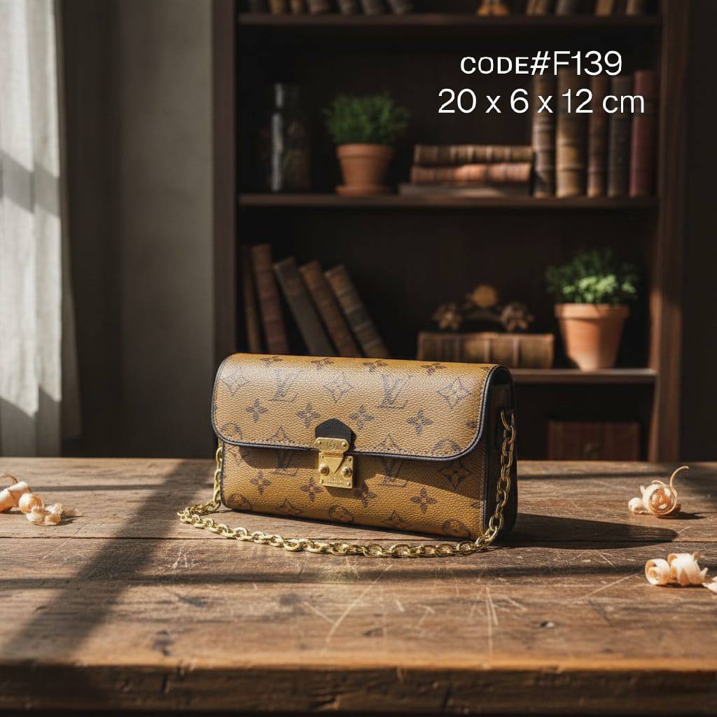LV
ᴘᴏᴜᴄʜᴇᴛᴛᴇ ᴄᴀᴍɪʟʟᴇ
ɢᴏʟᴅ ᴄʜᴀɪɴ ᴀᴅᴊᴜsᴛᴀʙʟᴇ 
ʀᴇᴍᴏᴠᴀʙʟᴇ ᴄʜᴀɪɴ ʙᴇʟᴛ sᴛʀᴀᴘ
sɪᴢᴇ: 20cm
ᴡɪᴛʜ BOX
🎁🎁🎁

70 dhs🗽

Zain31
♥️♥️♥️