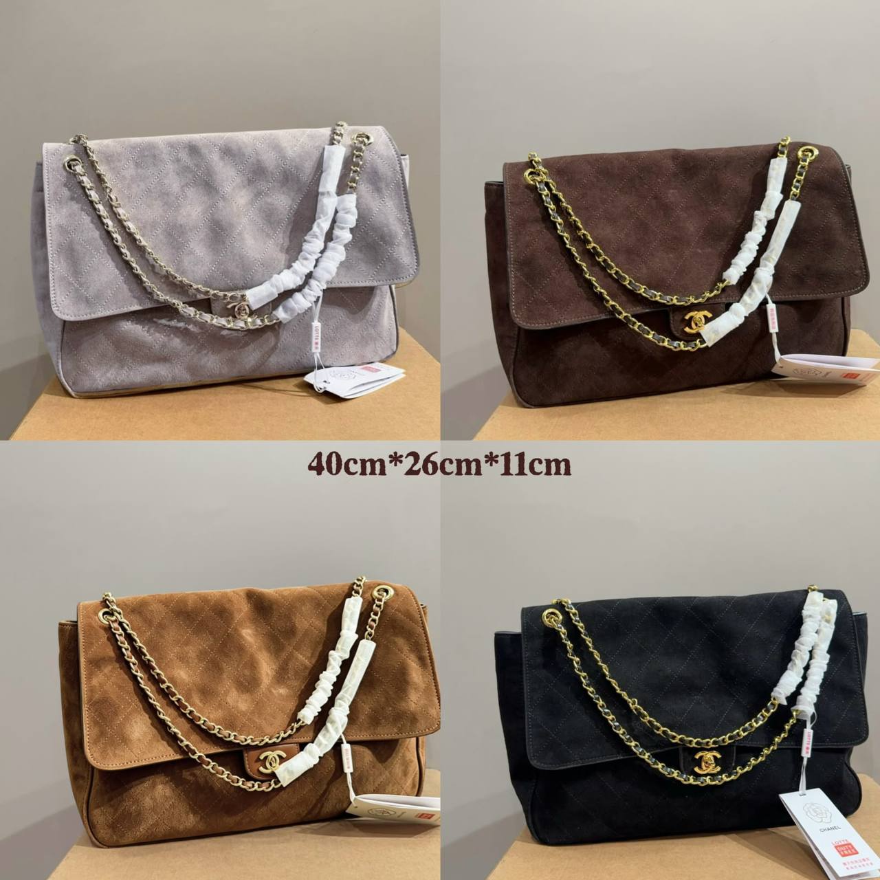 CHANEL 

COPY ONE 

NEW CAME 

200  DHS.🇦🇪🇦🇪🇦🇪

Size:40cm

Zain295
♥️♥️♥️
