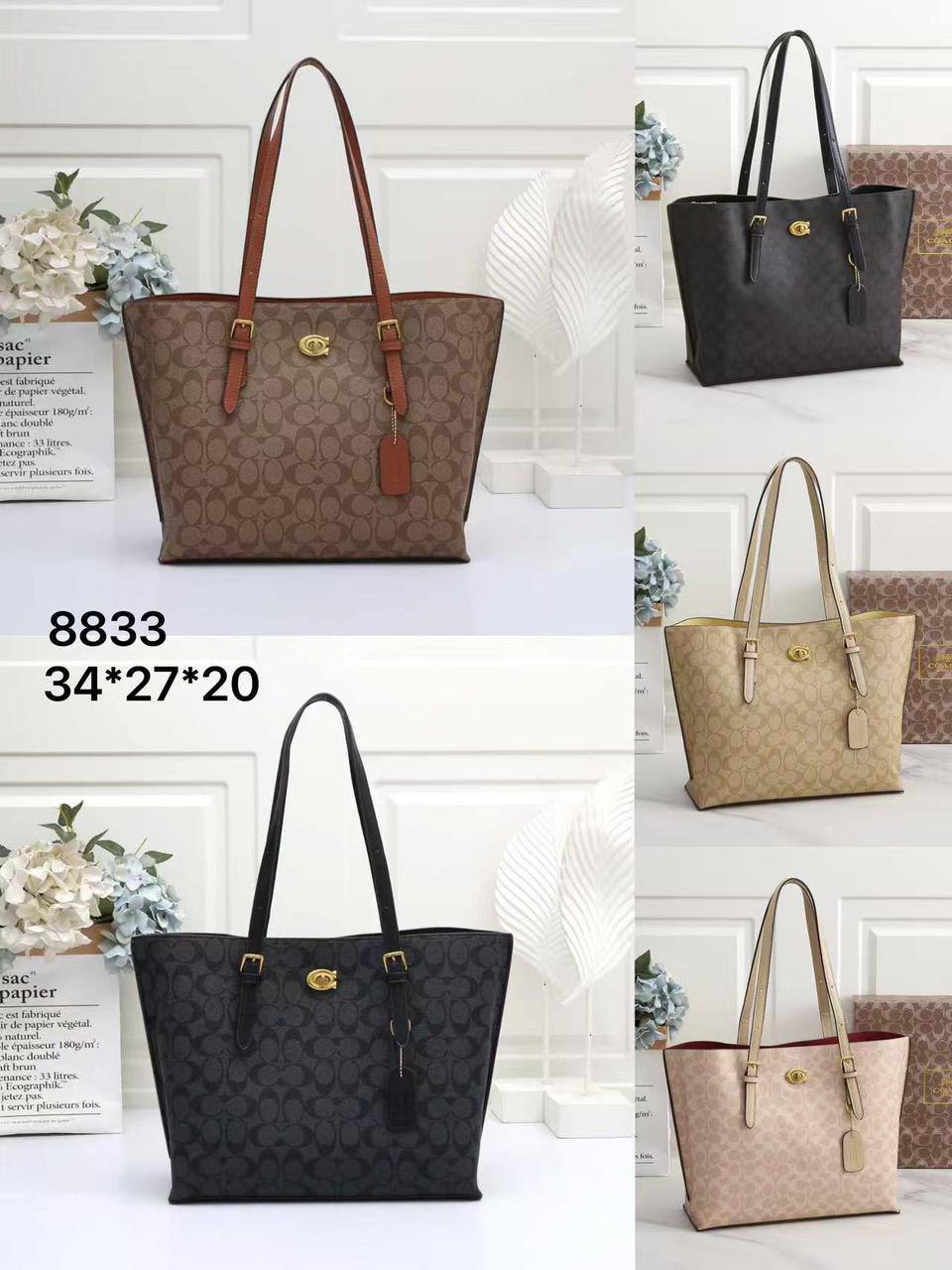 Coach
115 dhs✅
Size34x27x20cm

Zain161
♥️♥️♥️