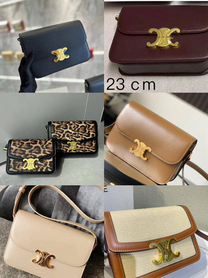 Celine

Celine  
good quality, 
comes with box, 
🎁🎁🎁

size...23*16 cm 
125 dhs💓

Zain12
♥️♥️♥️