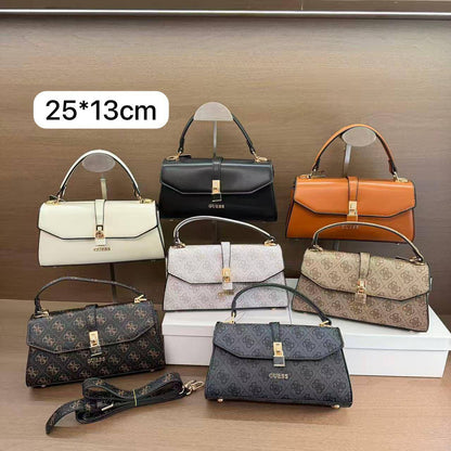 💎  Guess handbag
1️⃣ First quality +🎁  
Size : 25 * 13 cm
100 dhs🇦🇪🇦🇪
with box 🎁

Zain115
♥️♥️♥️
