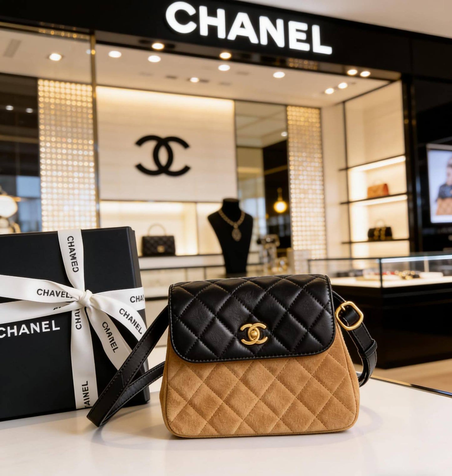 Chanel
110 dhs✅
with box
Size:18.5/7/18

Zain07
❣️❣️❣️