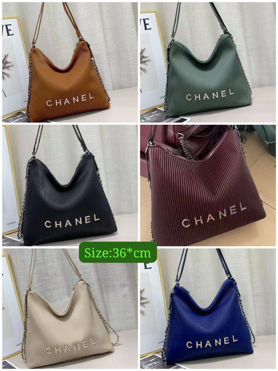 Chanel ✨*
High quality 💯
Size 36cm
110 dhs✅

Zain70
♥️♥️♥️