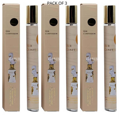 Her confession 

35 ml collection 

1 pc 15 dhs

Full box 20 pc coming 125 dhs


Zain60 
♥️♥️♥️