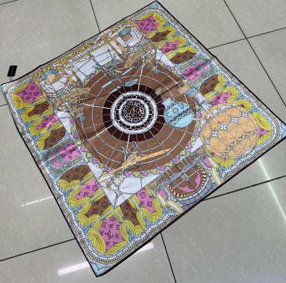 Silk square scarf 
40 dhs🪙💚

Zain93
♥️♥️♥️