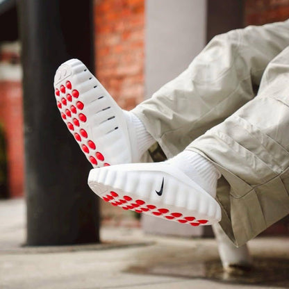 Nike Mind 001 White Speed Red，Size 36-47 ，
240 dhs✅

Zain18
♥️♥️♥️