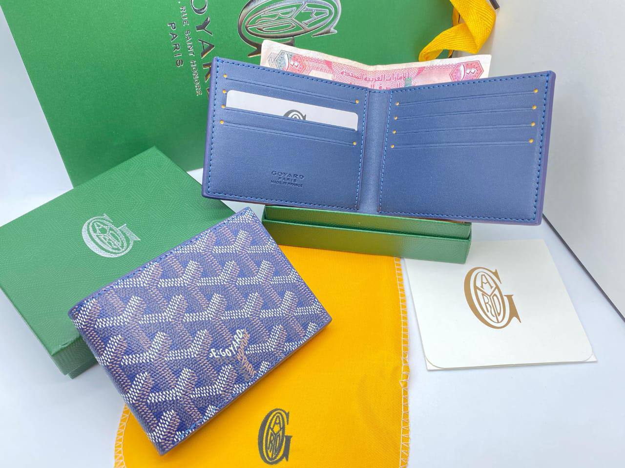 Goyard Wallet 
65 dhs🪙🌨️

Zain33
♥️♥️♥️