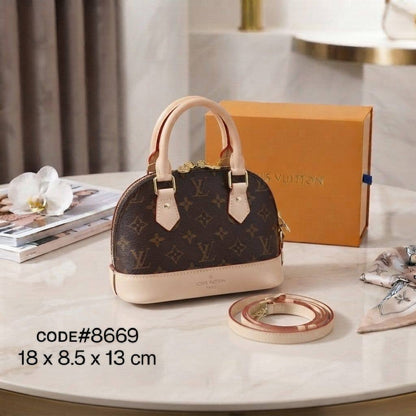 LV
ᴍɪɴɪ ᴀʟᴍᴀ ᴛᴏᴘ ʜᴀɴᴅʟᴇ
ᴡɪᴛʜ ʙᴇʟᴛ sᴛʀᴀᴘ
ɢᴏʟᴅ ʜᴀʀᴅᴡᴀʀᴇ
sɪᴢᴇ : 18 cm
ᴡɪᴛʜ BOX

75 dhs✅

Zain31
♥️♥️♥️