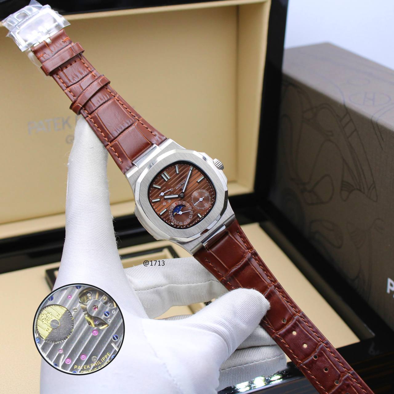 PATEK PHILIPPE NAUTILUS (5712) MEN AUTOMATIC 

MASTER QUALITY
430 DHS🇦🇪🇦🇪🇦🇪

Zain58
♥️♥️♥️