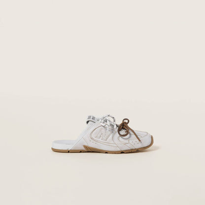 New Balance X Miu Miu 530 SL deco calf leather mules ‘White’🤍
36-41 AVAILABLE 🤩
190 dhs🪙💕

Zain242
♥️♥️♥️