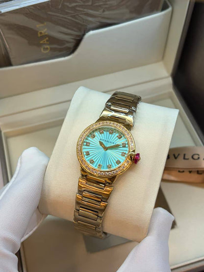 Bvlgari 
watch for ladies 
good quality 
320 dhs💓

Zain59
♥️♥️♥️