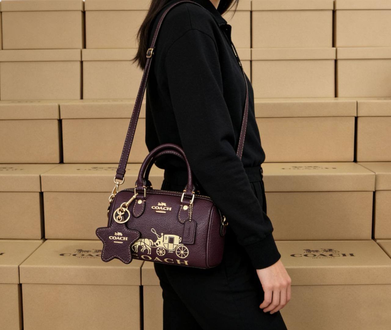 COACH 
COPY ONE 
WITH BOX 
120 dhs💓
20 c m

Zain17
♥️♥️♥️