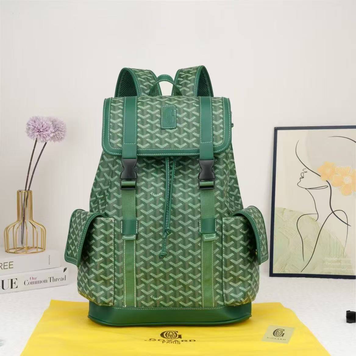GOYARD 
BACKPACK 
GOOD QUALITY 
130 dhs✅

Zain39
♥️♥️♥️