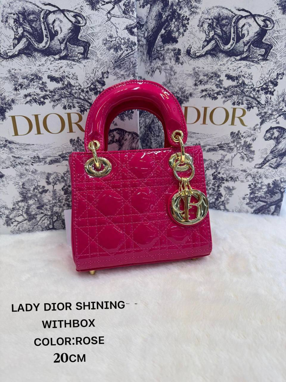 ᴄʜʀɪsᴛɪᴀɴ Dior ʟᴀᴅʏ ᴅɪᴏʀ
ʜᴀɴᴅʙᴀɢ ᴡɪᴛʜ ʟᴏɴɢ sᴛʀᴀᴘ
ᴡɪᴛʜ ʙᴏx🎁🎁🎁
ɢʟᴏssʏ ᴍᴀᴛᴇʀɪᴀʟ
sɪᴢᴇ:𝟐𝟎ᴄᴍ
110 dhs💓

Zain56
♥️♥️♥️