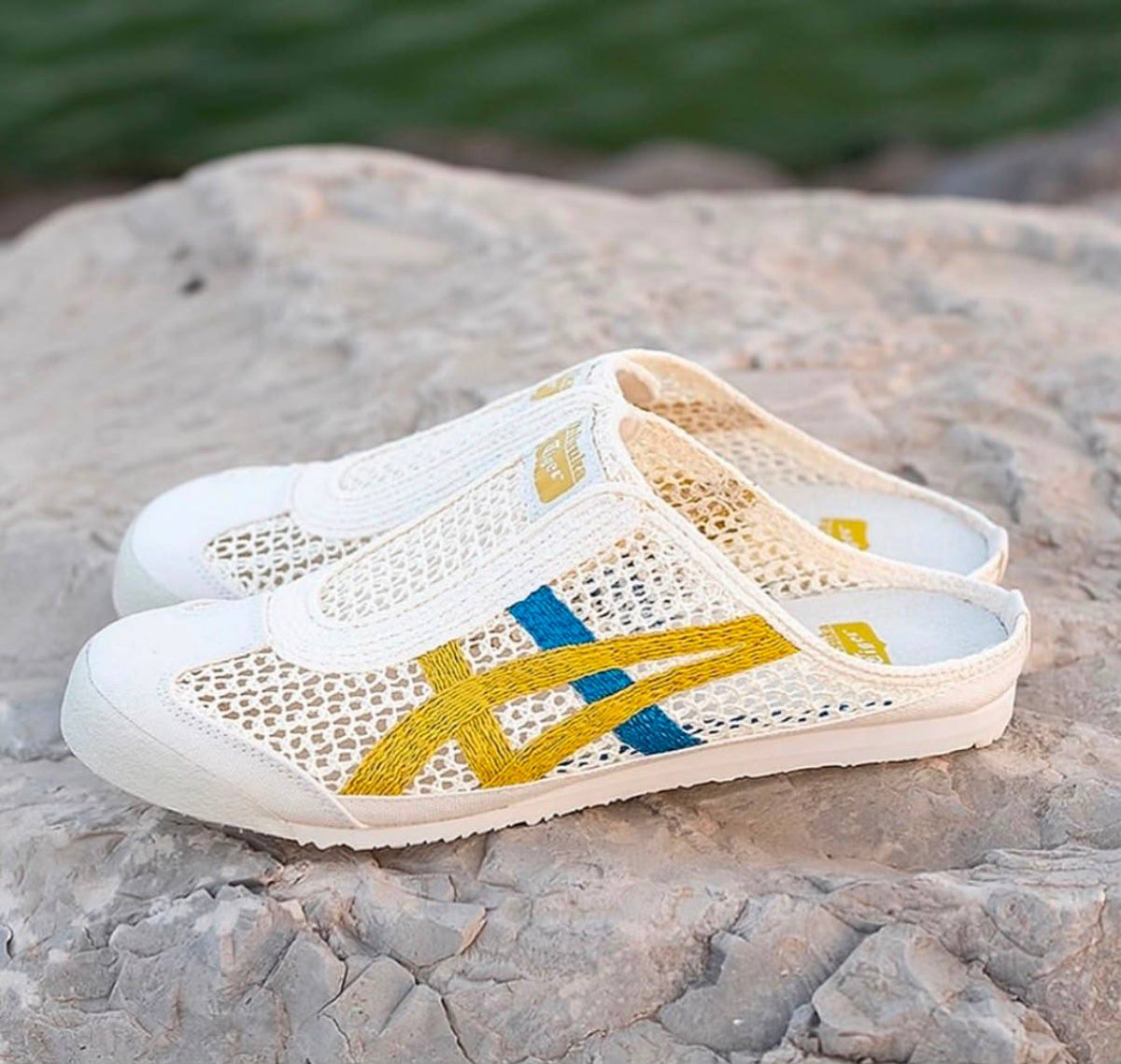 Onitsuka 

Tiger Mexico 66 

Sabot Cream Mustard，
Sabot Iron Navy Cream

size 36-45 
230 dhs🇦🇪🇦🇪


Zain18
♥️♥️♥️