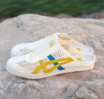 Onitsuka 

Tiger Mexico 66 

Sabot Cream Mustard，
Sabot Iron Navy Cream

size 36-45 
230 dhs🇦🇪🇦🇪


Zain18
♥️♥️♥️