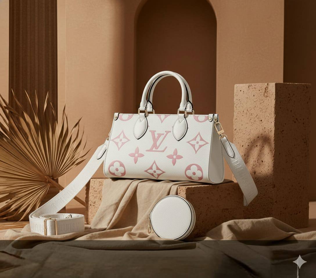 LV
ᴇᴀsᴛ ᴡᴇsᴛ ᴏɴ ᴛʜᴇ ɢᴏ
ᴡɪᴛʜ ᴄᴏɪɴ ᴘᴜʀsᴇ
ʜᴀs ᴀ ᴛʀɪᴍ ʙᴇʟᴛ sᴛʀᴀᴘ
ɢᴏʟᴅ ʜᴀʀᴅᴡᴀʀᴇ
ᴍᴏɴᴏɢʀᴀᴍ ʟᴇᴀᴛʜᴇʀ
sɪᴢᴇ : 23 x 13 x 10 cm
ᴡɪᴛʜ BOX
🎁🎁🎁

115 dhs✅

Zain31
♥️♥️♥️