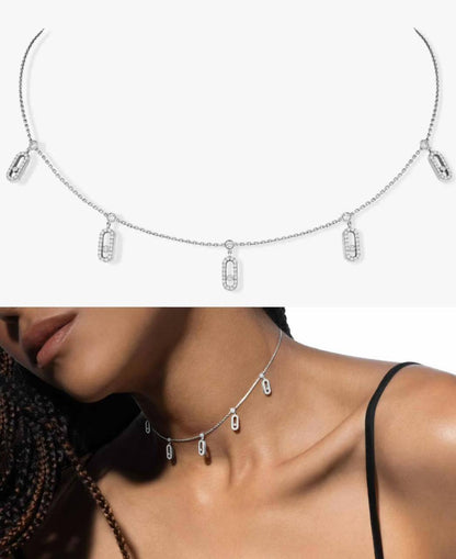 Messika 🌊*
Necklace 🦋
Earring❤️‍🔥
Master quality 💯
With normal boxes 📦 
80 dhs✅
With master box 🗃️ 
120 dhs✅

Zain216
♥️♥️♥️