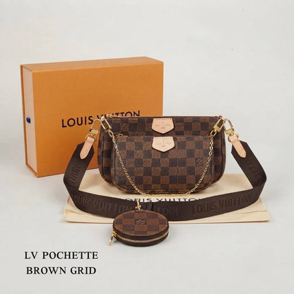LV ᴍᴜʟᴛɪ ᴘᴏᴄʜᴇᴛᴛᴇ ᴍᴏɴᴏɢʀᴀᴍ
ᴅᴇᴛᴀᴄʜᴀʙʟᴇ ɢᴏʟᴅ ᴄʜᴀɪɴ/ ɢᴜɪᴛᴀʀ sᴛʀᴀᴘ
ᴡɪᴛʜ ᴢɪᴘ ᴘᴏᴜᴄʜ ʀᴇᴍᴏᴠᴀʙʟᴇ sᴛʀᴀᴘ
ᴡɪᴛʜʙᴏx
ʟᴇᴀᴛʜᴇʀ
Sɪᴢᴇ: 23ᴄᴍ
75 dhs✅

Zain56
♥️♥️♥️