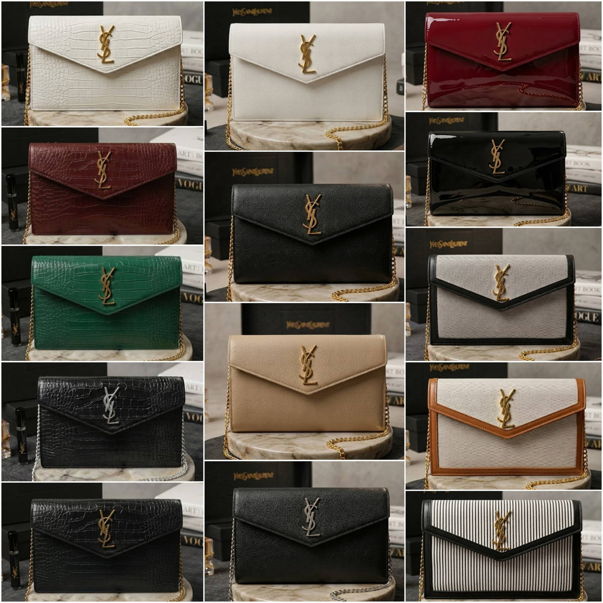 YSL  - Saint Laurent Envelope Clutch HandBag With BOX size:  17 cm

70 dhs🇦🇪🇦🇪

Zain239
♥️♥️♥️
