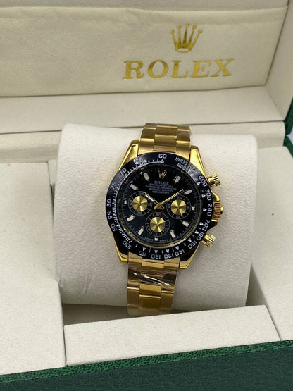 Rolex Men
 offer price
70 dhs🪙🌨️
*Chronograph working*

Zain08
♥️♥️♥️