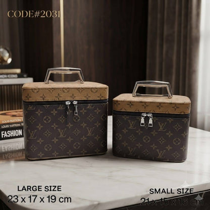MAKE - UP BOX 2ɴ1
 LV
 CHANEL
 GUCCI

FOR TWO ᴘɪᴇᴄᴇs 👇🏻👇🏻👇🏻
100 dhs🇦🇪🇦🇪

Zain31
♥️♥️♥️